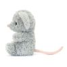 Silver mus - Yummy bamse 15 cm