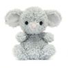 Silver mus - Yummy bamse 15 cm