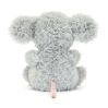 Silver mus - Yummy bamse 15 cm