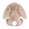 Beige kanin med lagkage - Bashful bamse 31 cm