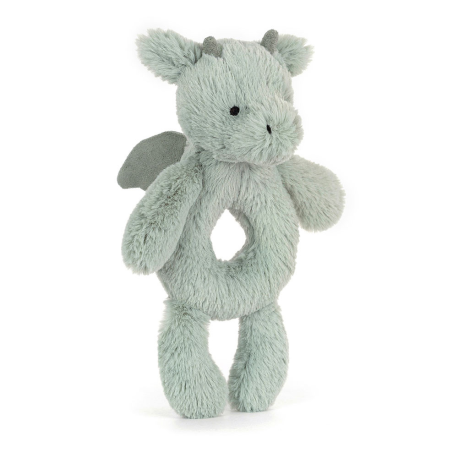 Drage - Bashful blød rangle 18 cm