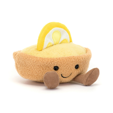 Tarte Aux Citron kage - Amuseables bamse 11 cm