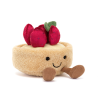 Tarte Aux Fraises kage - Amuseables bamse 11 cm