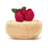 Tarte Aux Fraises kage - Amuseables bamse 11 cm