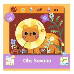 Savannen - Observation & findespil (3-6 år)