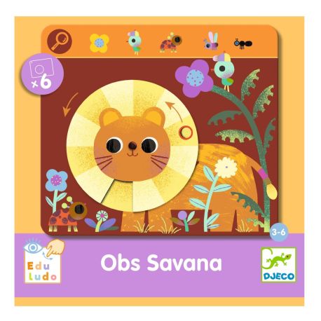 Savannen - Observation & findespil (3-6 år)