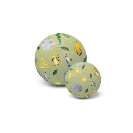Bold med jungledyr - Stor 18 cm