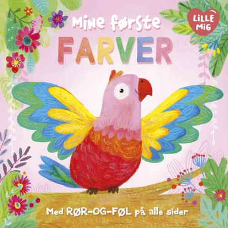 Mine første farver - Rør og føl papbog