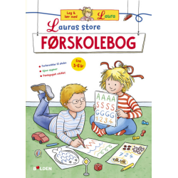 Lauras store førskolebog - Aktivitetsbog (3-6 år)