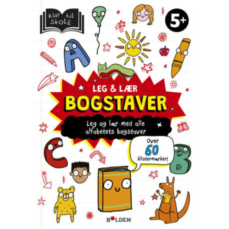 Leg og lær: Bogstaver - Aktivitetshæfte (Fra 5 år)