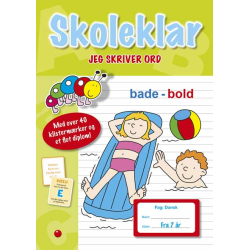 Skoleklar: Jeg skriver ord - Aktivitetshæfte (Fra 7 år)