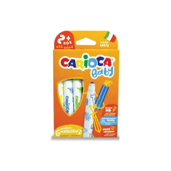 6 stk. Carioca Baby tuscher med børnegreb