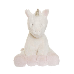 Rainbow enhjørning - Mellem bamse 26 cm