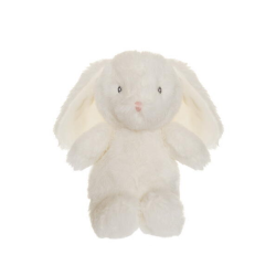 Zoe hvid kanin - Lille bamse 22 cm