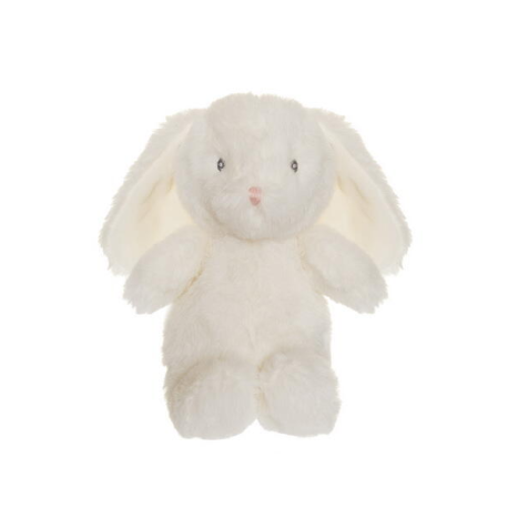 Zoe hvid kanin - Lille bamse 22 cm