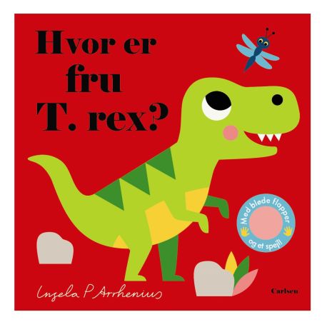Hvor er fru T-Rex? - Papbog med spejl & flapper