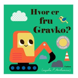 Hvor er fru Gravko? - Papbog med spejl & flapper