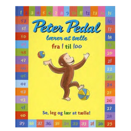 Peter Pedal lærer at tælle fra 1 til 100