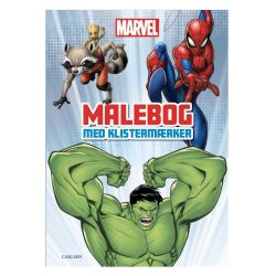 Marvel malebog med klistermærker