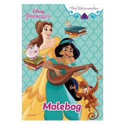 Disney Prinsesser - Malebog med fine klistermærker
