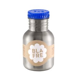 Blå drikkeflaske i stål (300 ml)