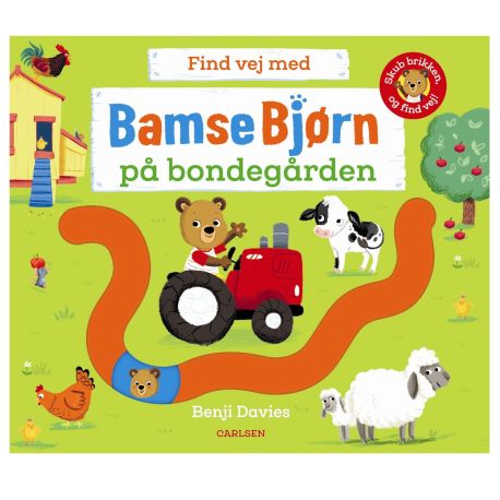 På bondegården: Find vej med Bamse Bjørn - Papbog