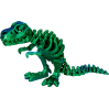 T-Rex dinosaur 3D printet - Assorterede farver