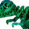 T-Rex dinosaur 3D printet - Assorterede farver
