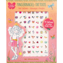Prinsesse Lillefe negle stickers - 99 stk.
