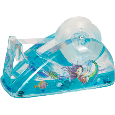 Havfrue tapeholder med vaske & glimmer