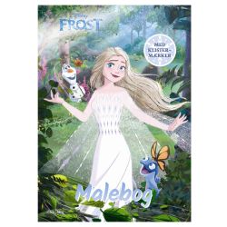 Frost feber - Malebog med klistermærker