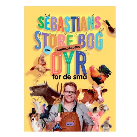 Sebastians store bog om bondegårdens dyr - Papbog