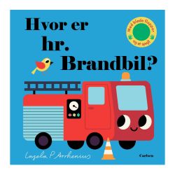 Hvor er hr. Brandbil? - Papbog med spejl & flapper