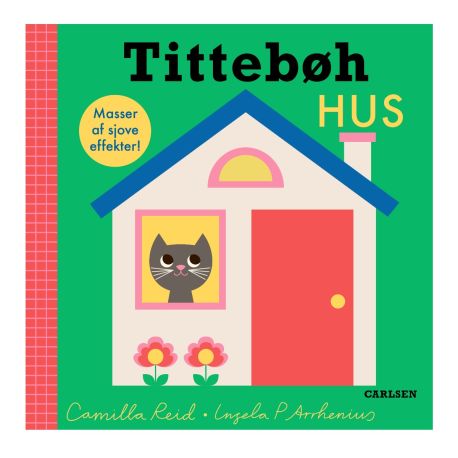 Tittebøh Hus - Træk & drej papbog