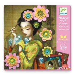 Rock'n Roses - Lav 3D portrætter med blomster (6-10 år)