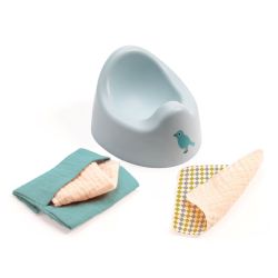 Potte & vådservietter - Dukketilbehør (30-33 cm)