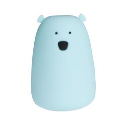Lyseblå bjørn natlampe