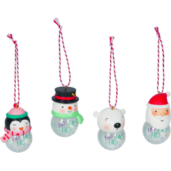 Snekugle juleophæng - Assorterede design