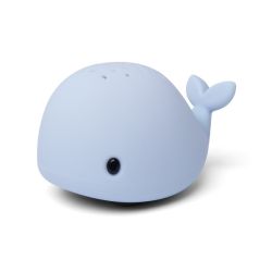 Blå Wilda hval - Projektor natlampe med fjernbetjening