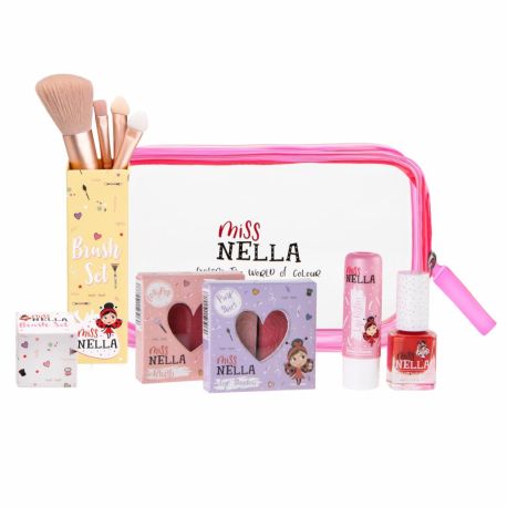 Girly Girl Pink make-up taske - Sminke & neglelak til børn