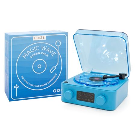 Ocean Calm - Magic Wave med afslappende lys, lyde & ur