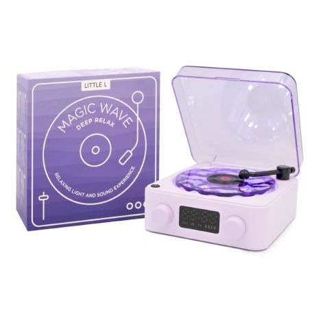 Deep Relax - Magic Wave med afslappende lys, lyde & ur