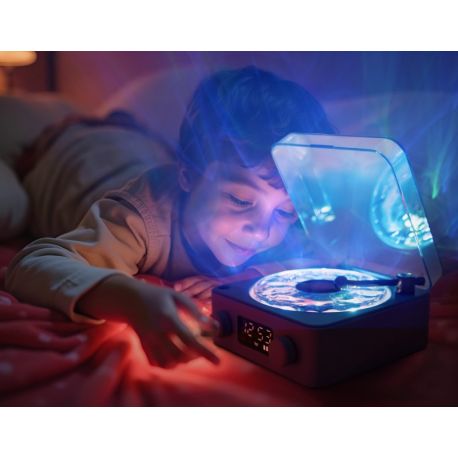 Deep Relax - Magic Wave med afslappende lys, lyde & ur