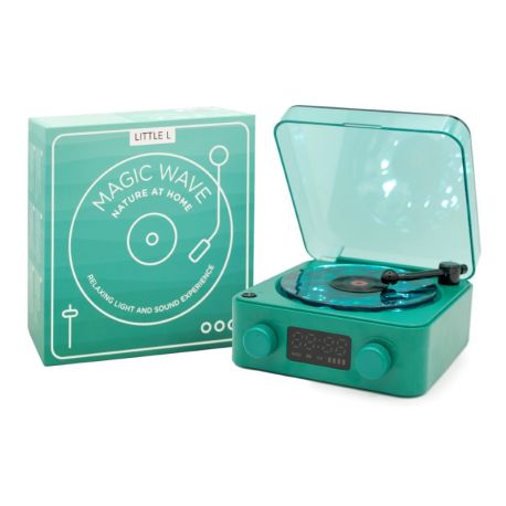 Nature Calm - Magic Wave med afslappende lys, lyde & ur