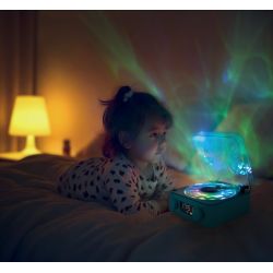 Nature Calm - Magic Wave med afslappende lys, lyde & ur