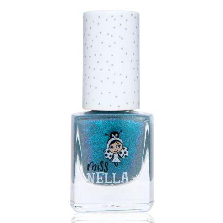 Blue the Candles - Peel-off neglelak med glimmer