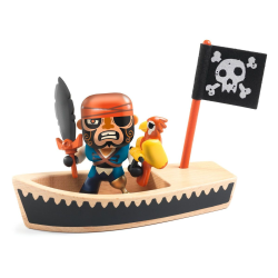 Bily cannot - Arty Toys piratfigur med båd