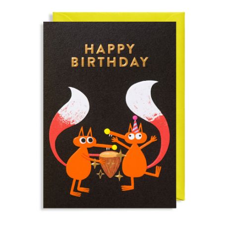 Happy Birthday Egern - Kort & kuvert