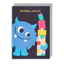 Birthday Monster - Kort & kuvert