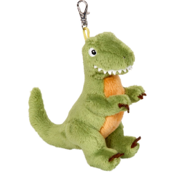 Dinosaur bamse med vedhæng - Assorterede design